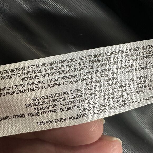 Women's Gray Double-Breasted Blazer - Picture 7 of 11